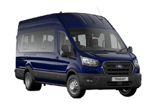 Lorry Hire Telford - Ford 17-Seater Minibus - Minibus hire Telford