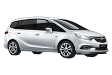 Lorry Hire Telford - Vauxhall Zafira 7-Seater - Minibus hire Telford