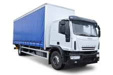 Truck Hire Telford - 18 Tonne Curtain Side Truck - Truck hire Telford